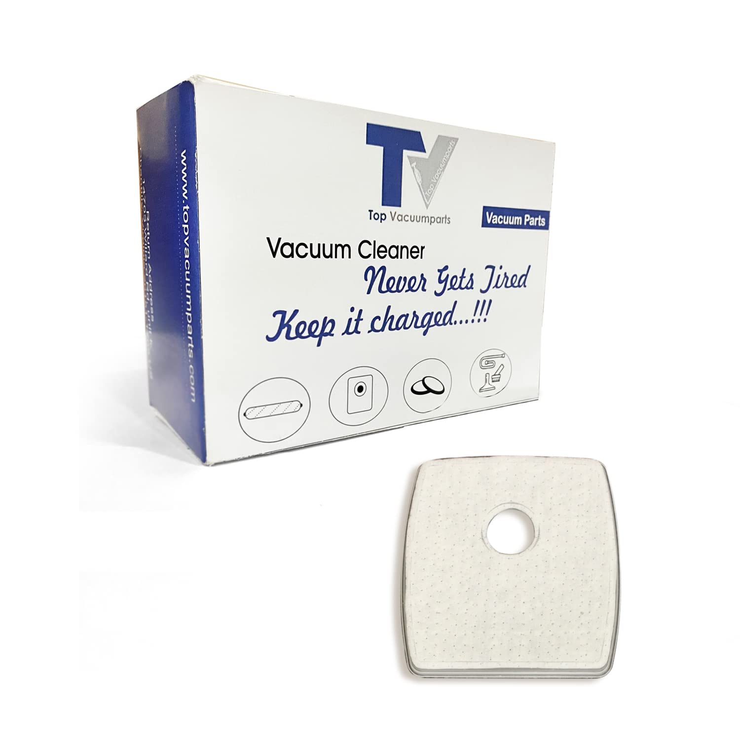 Replacement Part For Bissell 1605 Smartclean Robotic Vacuum Cleaner Dust Bin Filter # Compare To Part 1607383