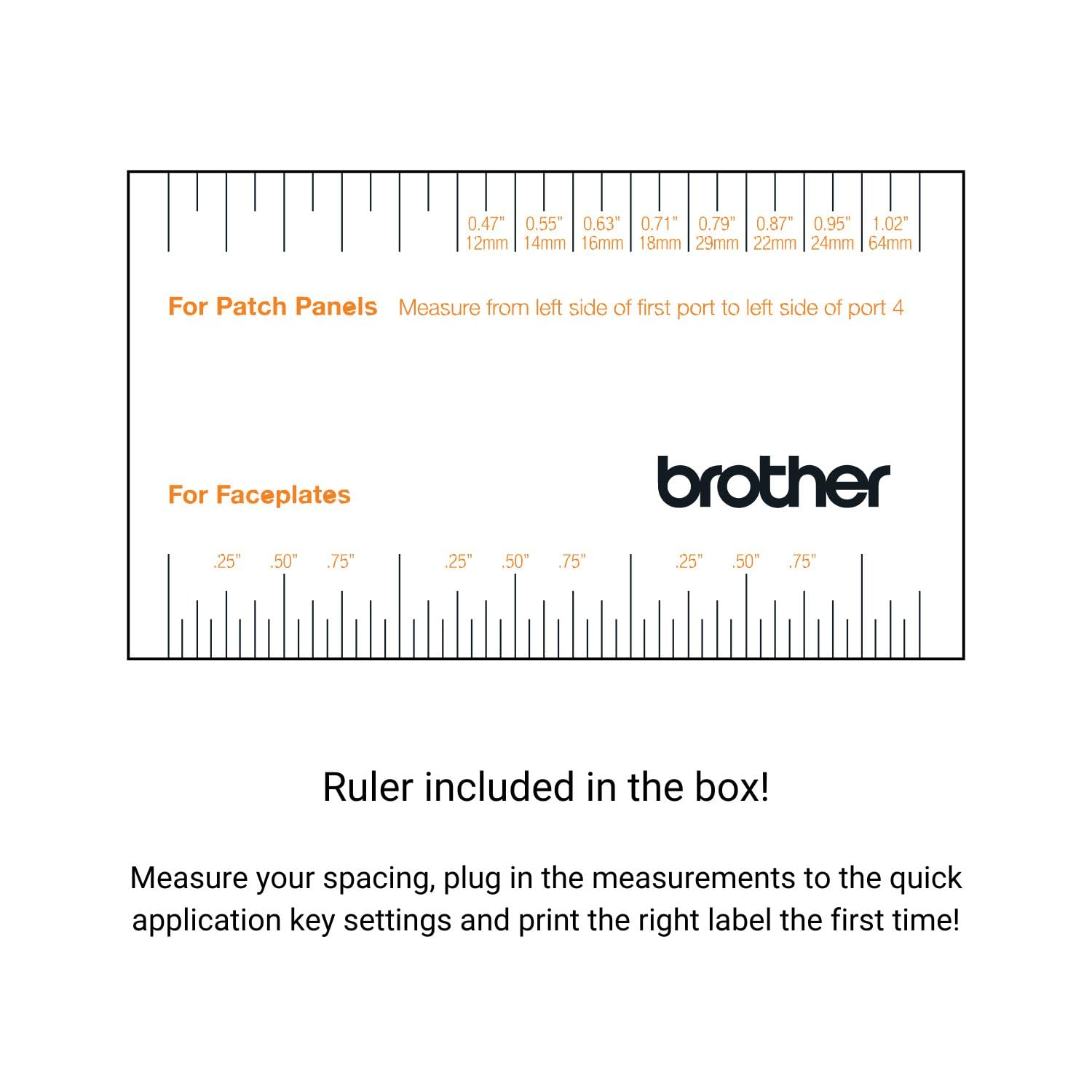 Brother Pt-E310Btbp Contractor Kit: P-Touch Handheld Industrial Label Printer With Bluetooth & Usb-C Plus 5 Tapes (Up To 18Mm La