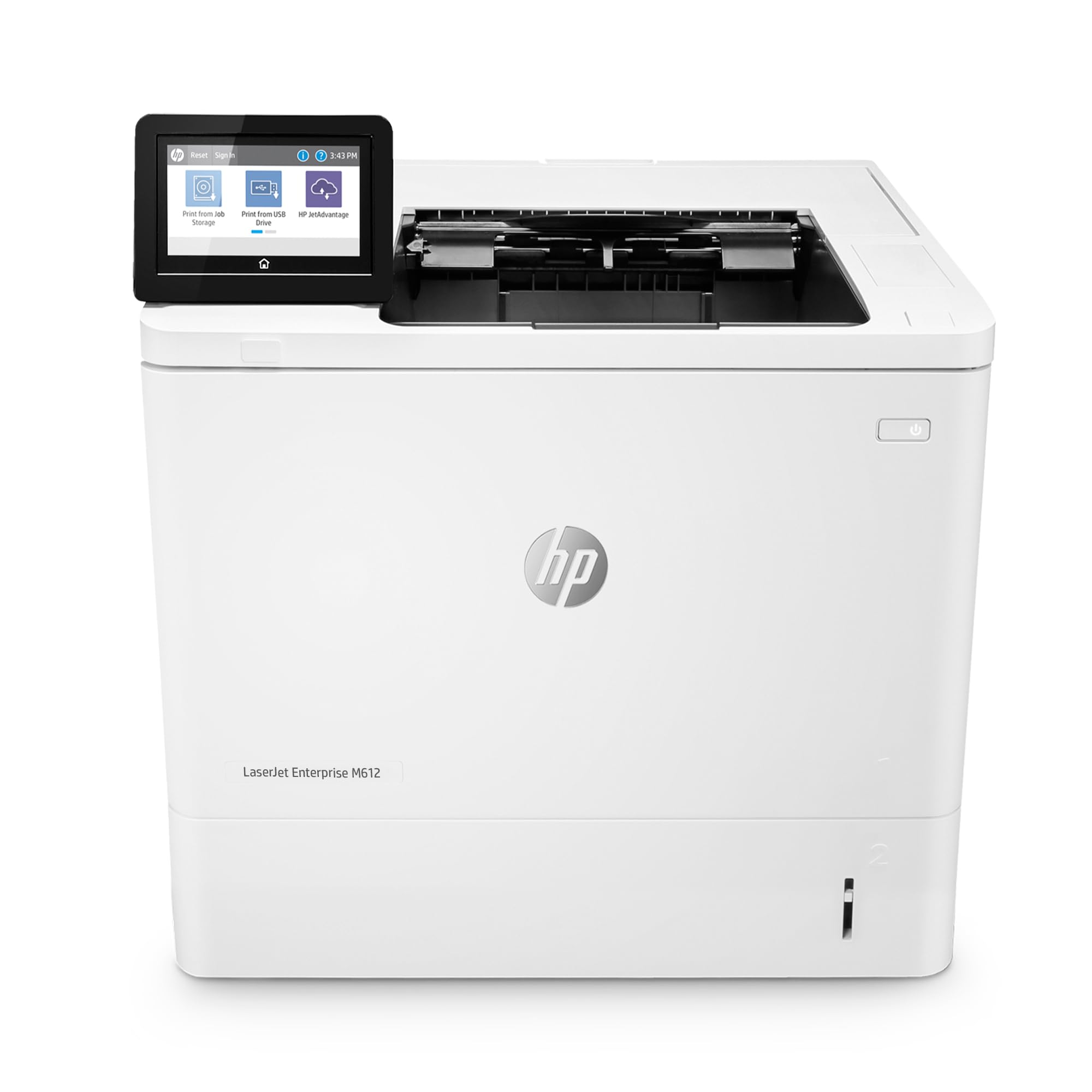 HP LaserJet Enterprise M612dn Monochrome Printer with built-in Ethernet & 2-sided printing (7PS86A)