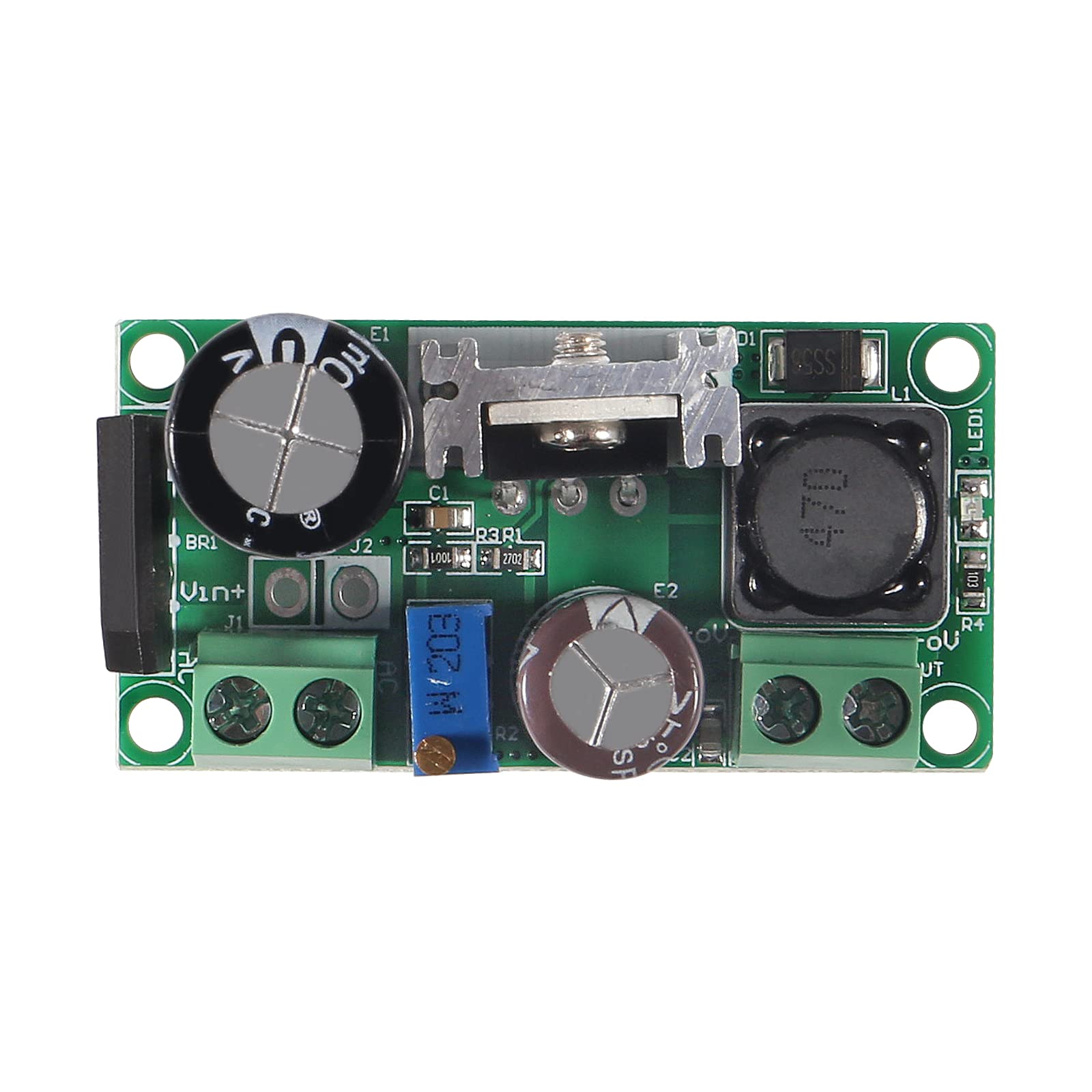 Aitrip 4Pcs Ac/Dc To Dc Step Down Buck Converter Ac 5 30V Dc 5 48V 24V 36V 48V To Dc 2.5 35V 12V Voltage Regulator Board 2A Adju