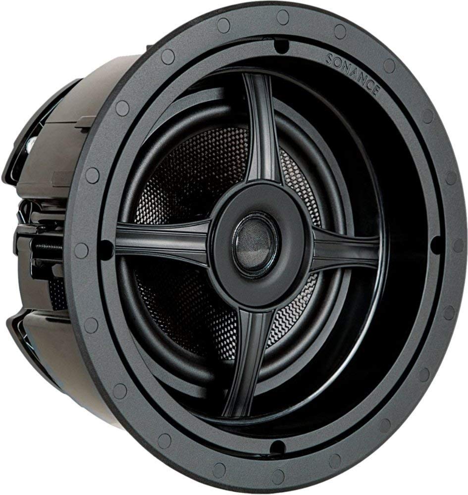 Sonance Mag6R   6 1/2' 2 Way In Ceiling Speakers (Pair)   Black