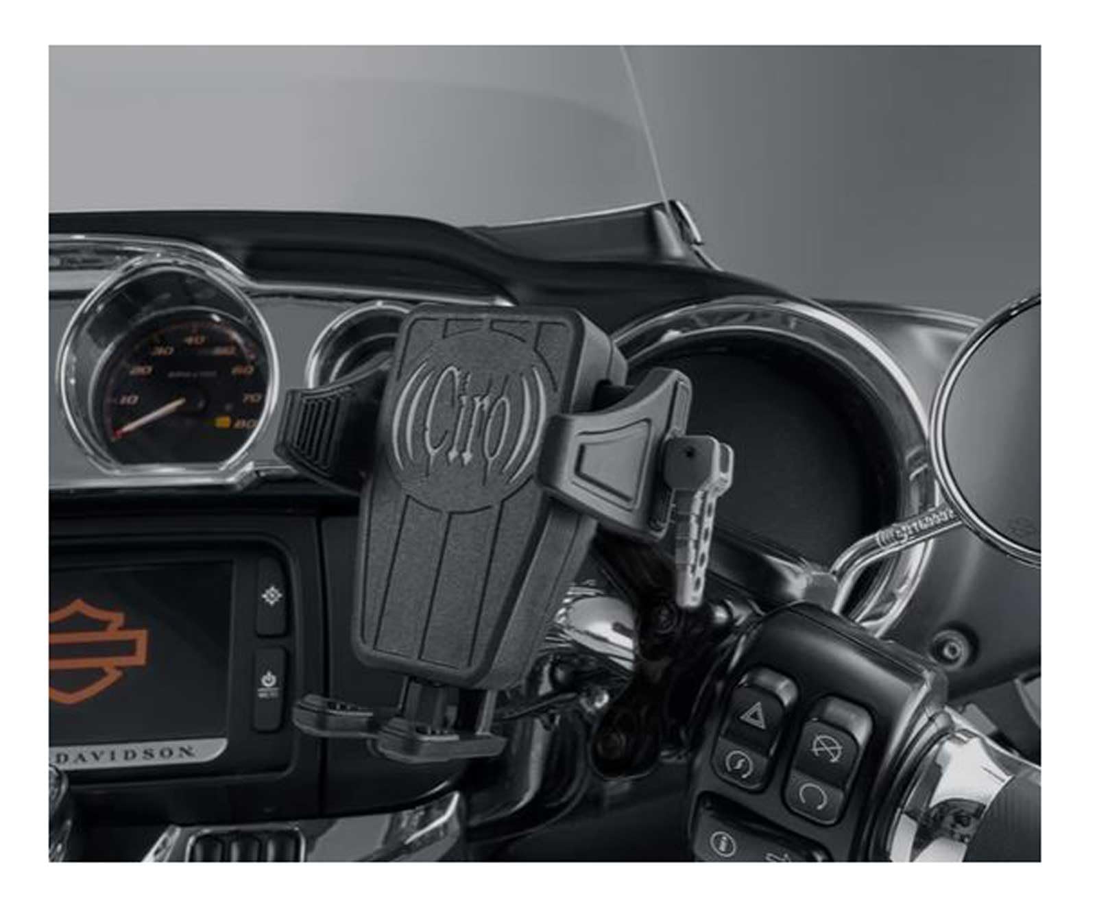 Ciro Gen 2 Cybercharger Phone Holder With Offset Perch Mount