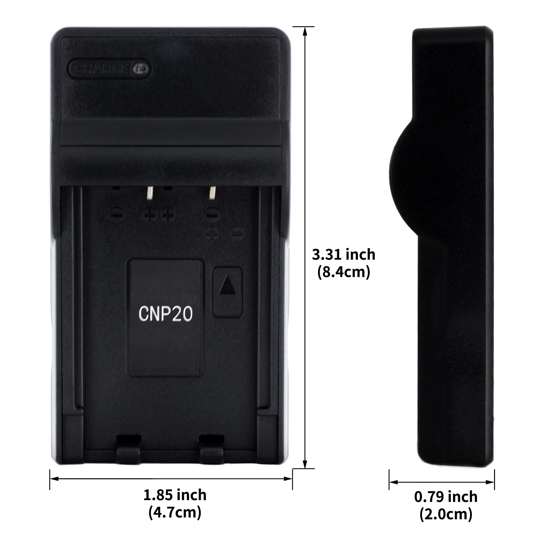 Norifon Np-20 Usb Charger For Casio Exilim Card Ex-M20, Ex-S100, Ex-S3, Ex-S500, Ex-S600, Ex-S770, Ex-S880, Exilim Zoom Ex-Z18,
