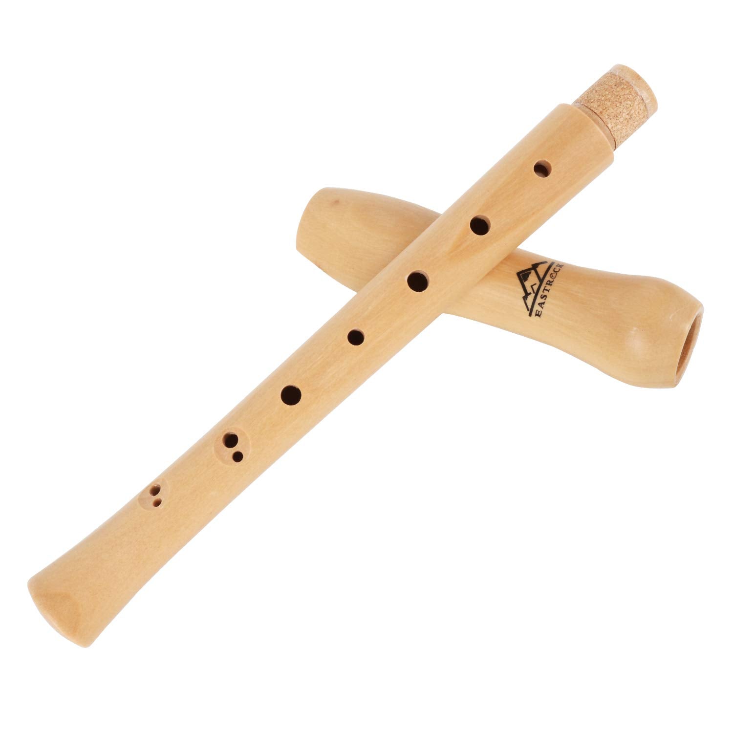 Eastrock Recorder Instrument For Kids Adults Beginners Soprano Recorder Baroque Maple Wood C Key 2 Piece Recorder With Hard Case