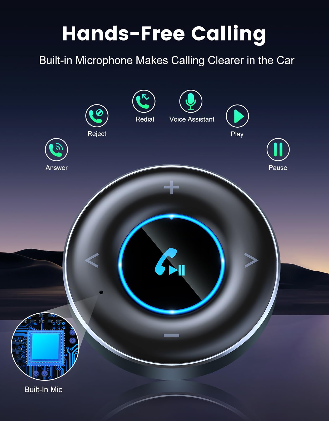 Riwusi Bluetooth Aux Adapter For Car, [Plug And Play] Bluetooth 5.3 Receiver, 3.5Mm Aux Bluetooth Car Adapter For Home Stereo/Sp