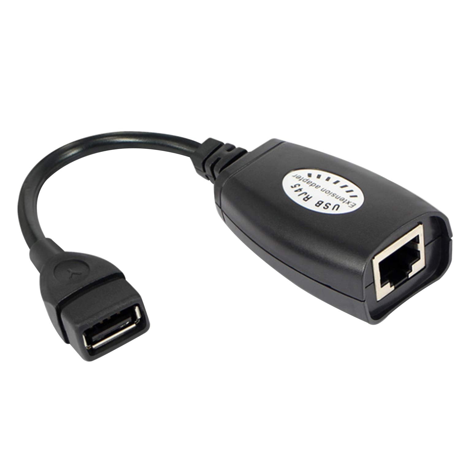 Ouou Usb 2.0 To Rj45 Adapter Rj45 Lan Cable Extension Cable Usb Extender Over Cat5/Cat5E /Cat6 Cable