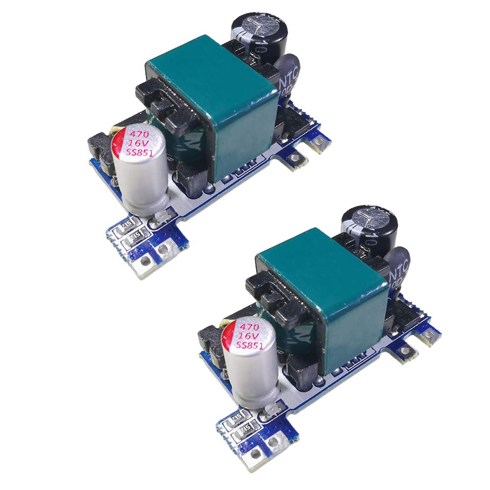Delinx 2Pcs Ac Dc Converter Module Universal 110V 120V 220V 230V To Dc 5V 12V Isolated Switching Power Supply Board (Dc 12V 1A V