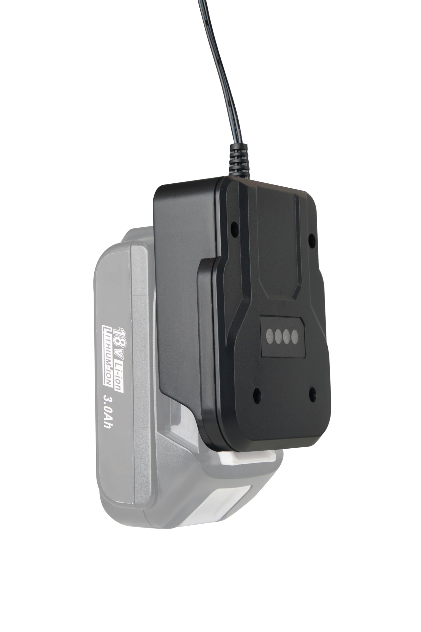 YCFSERMYO 18V/2A Battery Charger for Makita 18V Battery BL1830 BL1820 BL1860 BL1850 BL1840 BL1815 (Black)