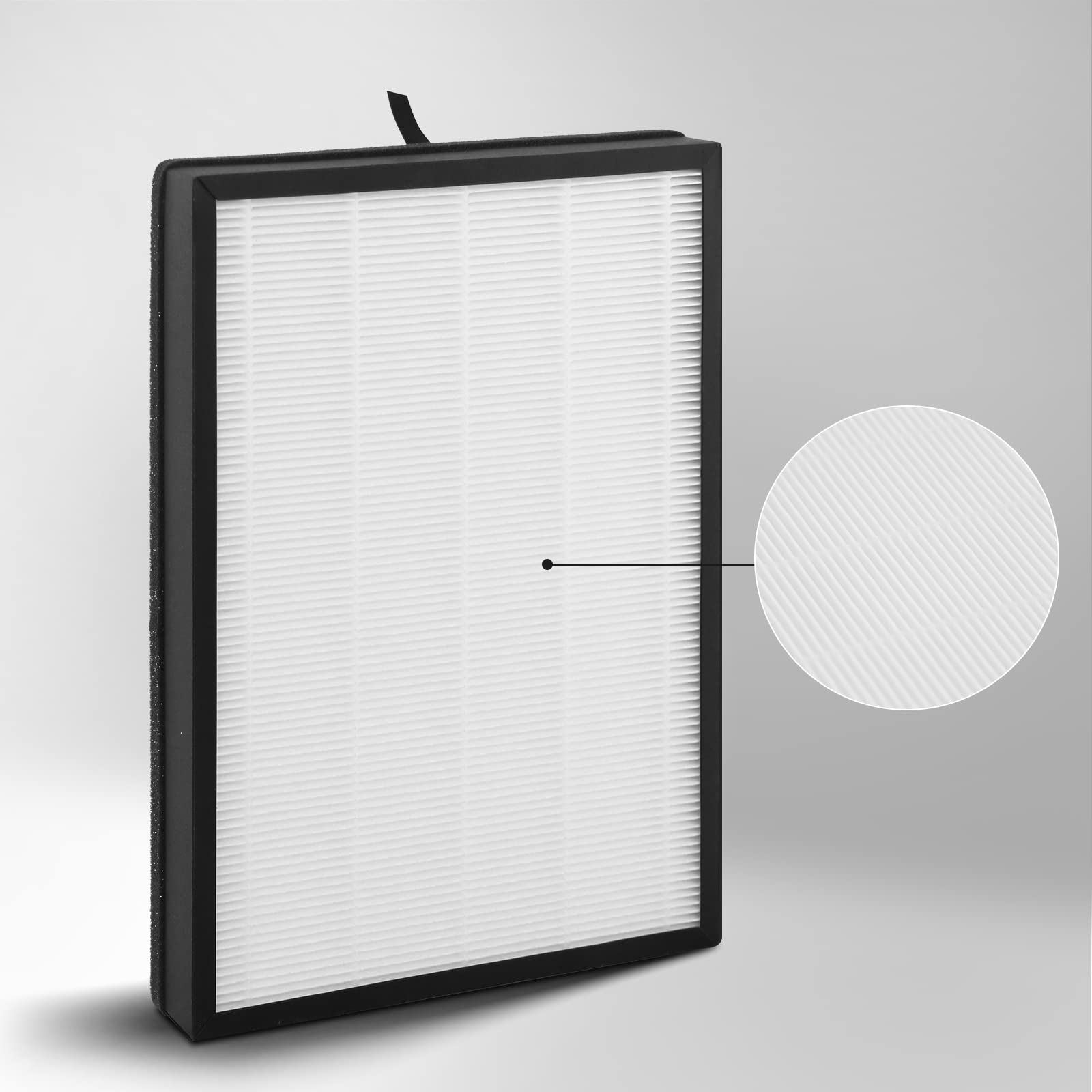 Gokbny 2 Pack Fa 500 True Hepa Replacement Filter Compatible With Famree Fa500 And Aiper Kj200 Purifier, 2 In 1 Activated Carbon