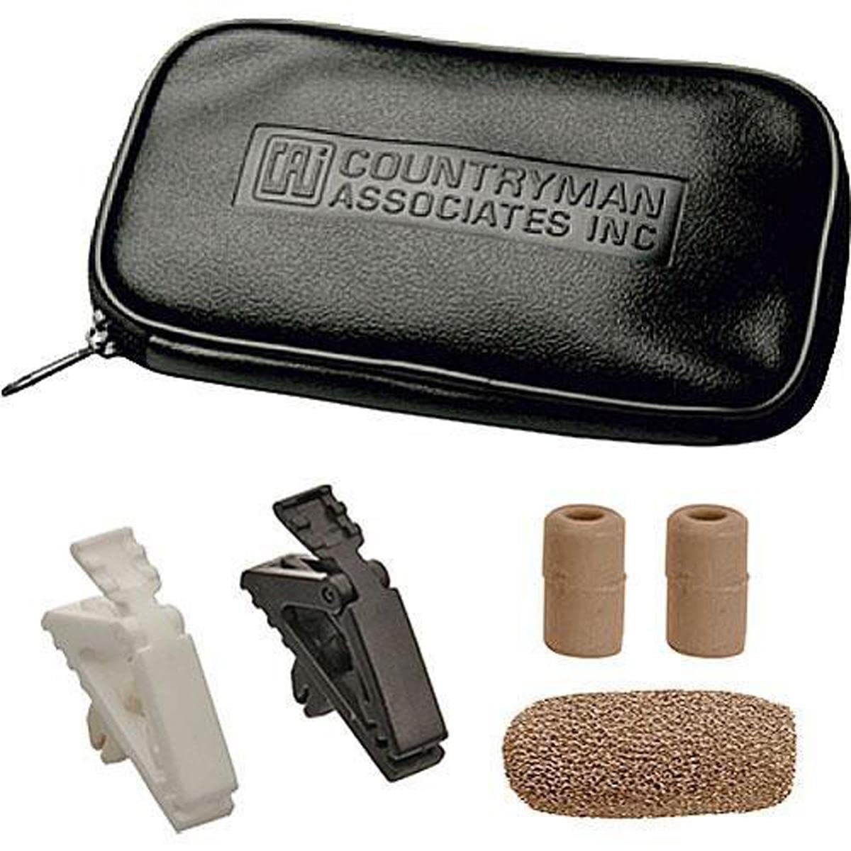 Countryman E6Ow5T2Sl Springy E6 Omnidirectional Earset With 2 Mm Cable For Shure/Carvin/Jts/Trantec Transmitters (Tan)