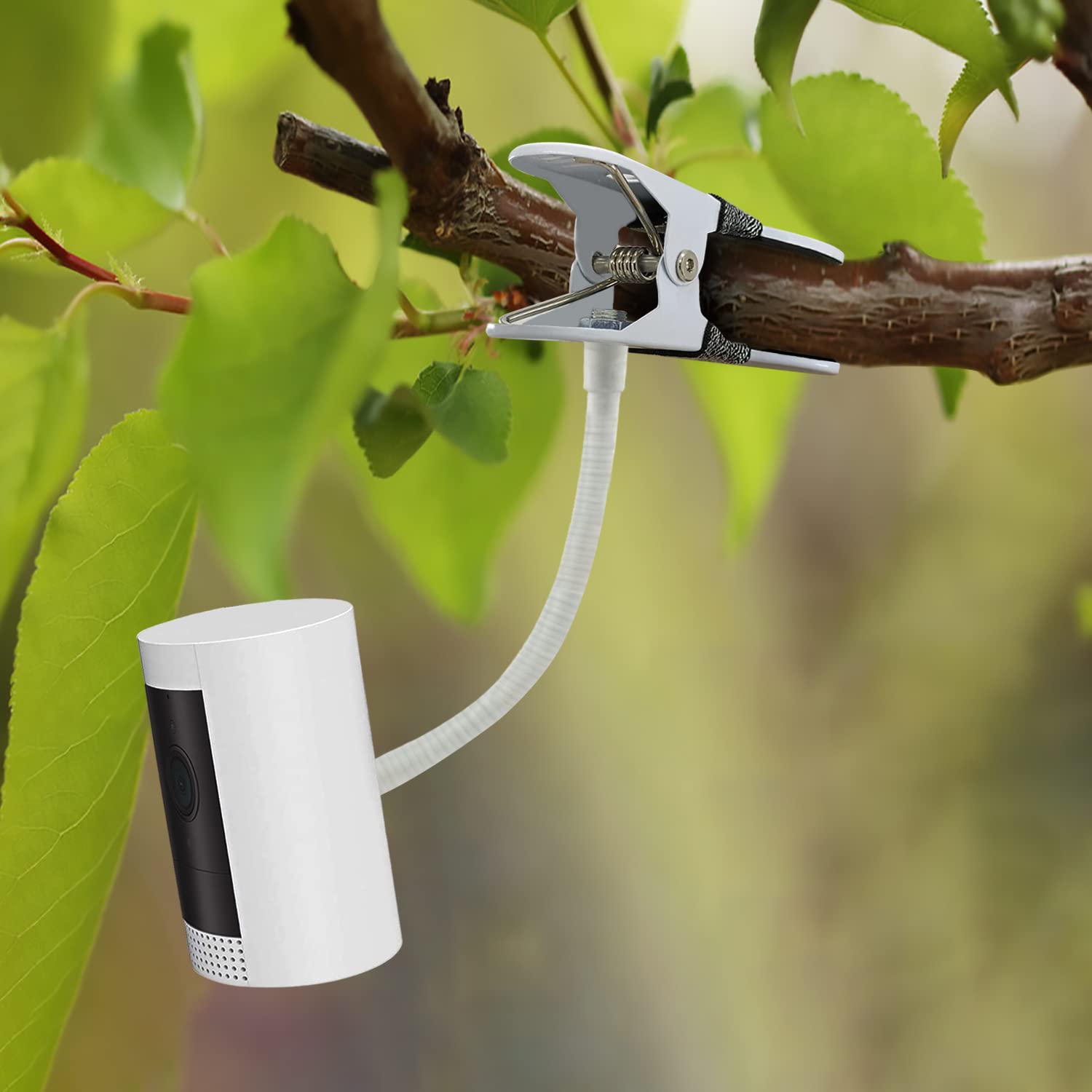 2Pack  Szaoyu Flexible Clamp Mount Compatible With Ring Mount Stick Up Cam & Indoor Cam, Flexible Gooseneck Mounting Bracket No