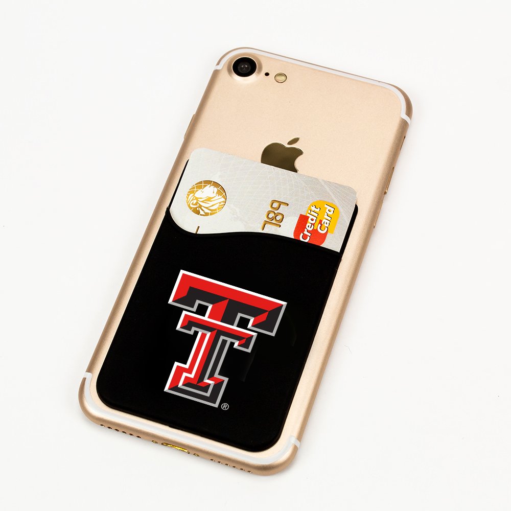 Guard Dog Silicone Credit Card Holder/Phone Wallet - Texas Tech Red Raiders