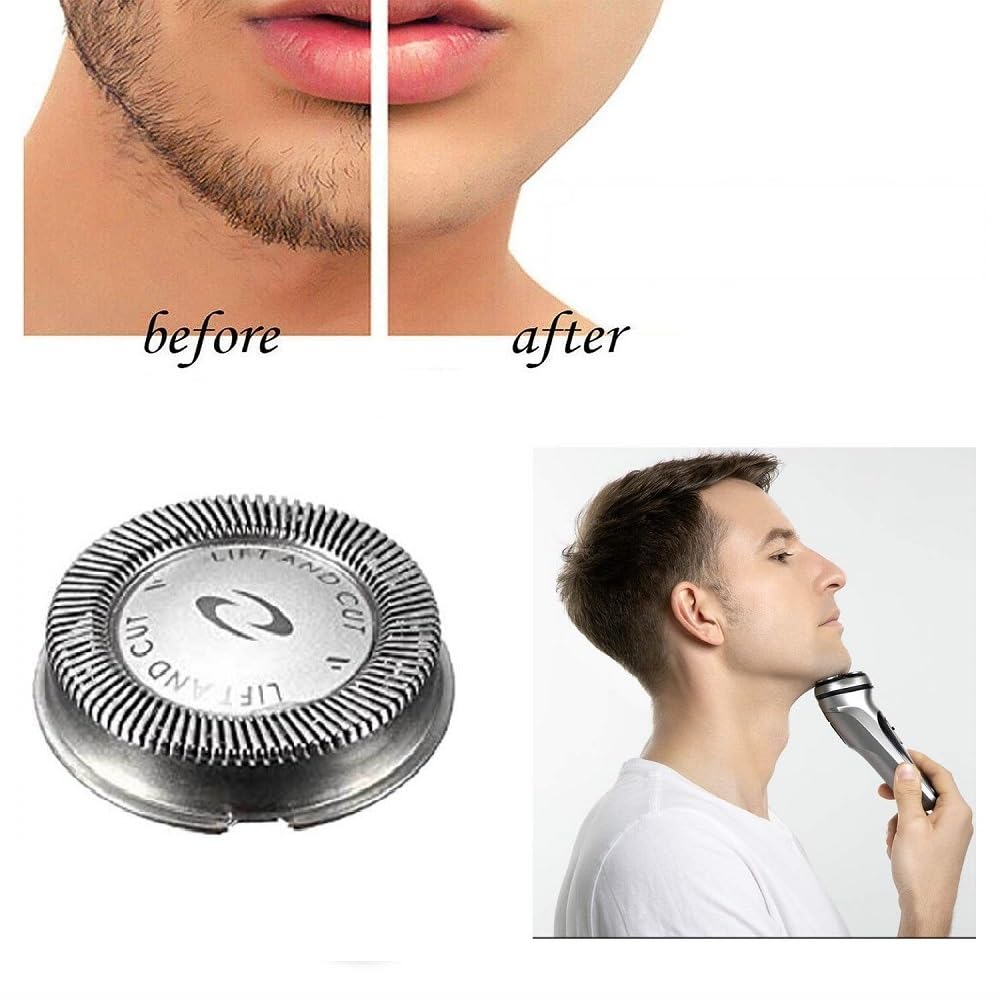 Electric Razor Replacement Shaver Heads For Philips Hq55 Hq3 Hq4+ Hq56 Hq6906 Hq6900 Hq6940 Hq6970 Hq6904 Reflex Plus And Electr