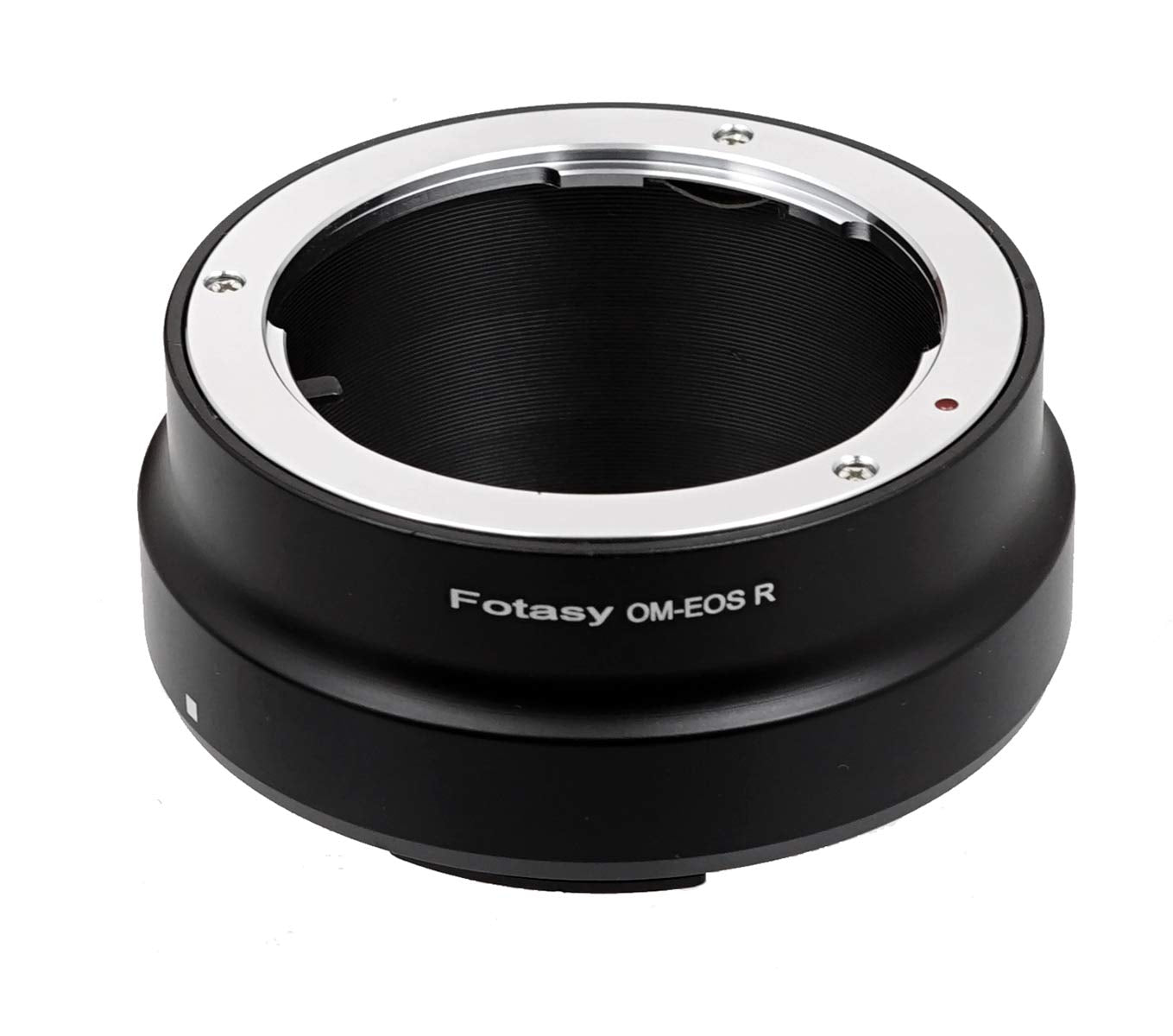 Fotasy Olympus OM Lens to Cannon EOS RF Mount Adapter, OM EOS R, OM RF Adapter, fits Olympus OM Mount Lense, Compatible with Can