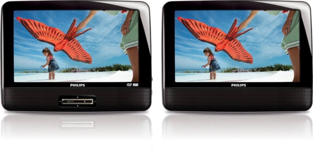 Philips Pd9012M/37 9 Inch Dual Screen Portable Dvd Player
