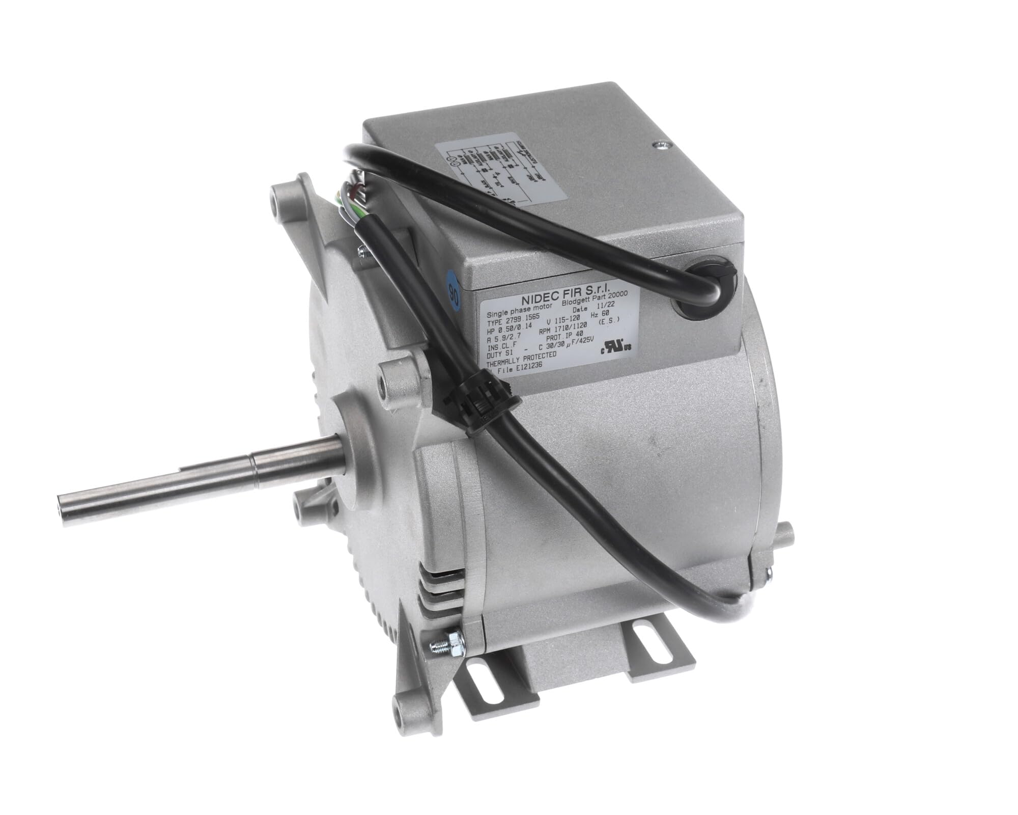 Blodgett 32291 Motor Kit, 115V 2SP, 1/3HP