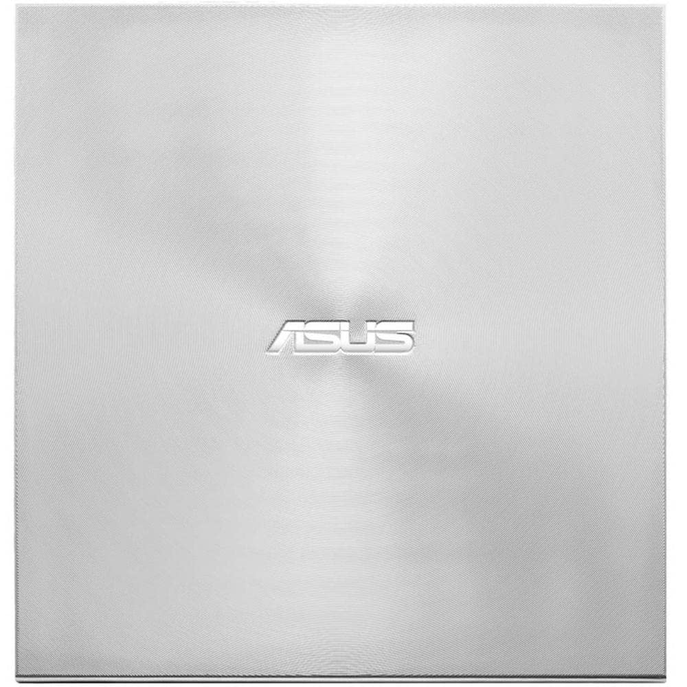Asus Zendrive Silver 13Mm External 8X Dvd/ Burner Drive +/ Rw With M Disc Support, Compatible With Both Mac & Windows And Nero B