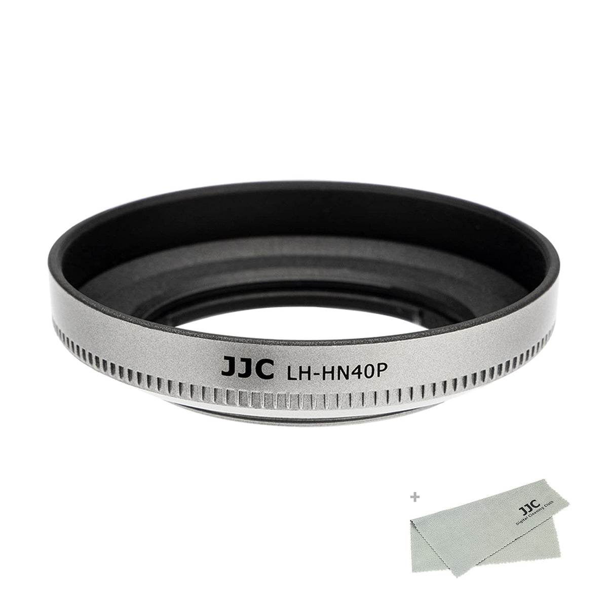 (Silver) Camera Lens Hood For Nikkor Z Dx 16 50Mm F3.5 6.3 Vr On Z30 Z Fc Zfc Z50, Replace Nikon Hn 40 Lens Hood, Compatible W 4