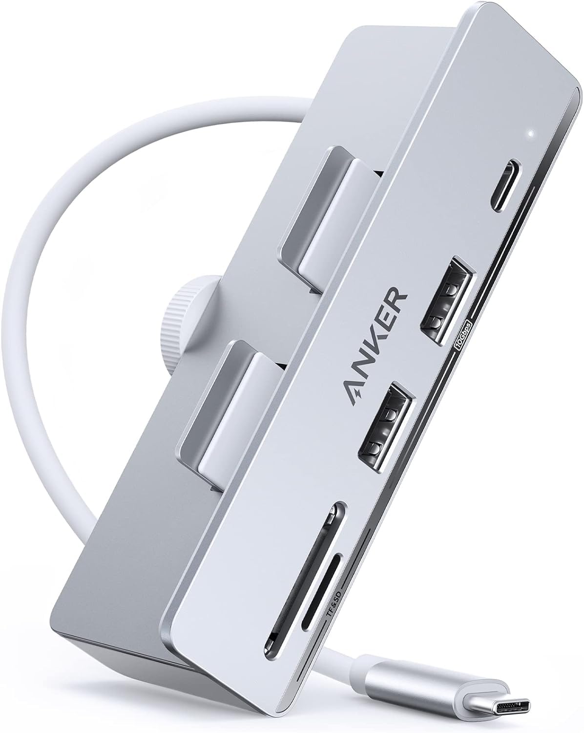 Anker 535 Usb C Hub (5 In 1), With 2 Usb A 10 Gbps Data Ports, Usb C 10 Gbps Port, Sd And Microsd Card Reader, For Imac Pro / Im