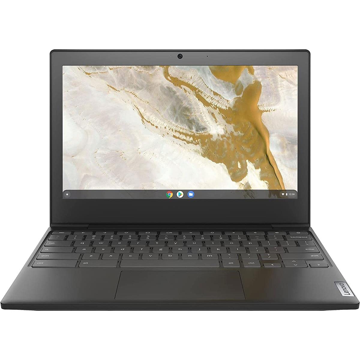 Lenovo IdeaPad 11.6 HD Intel N4020 4GB RAM 32GB eMMC Webcam BT Chrome OS, Black (82BA0000US)