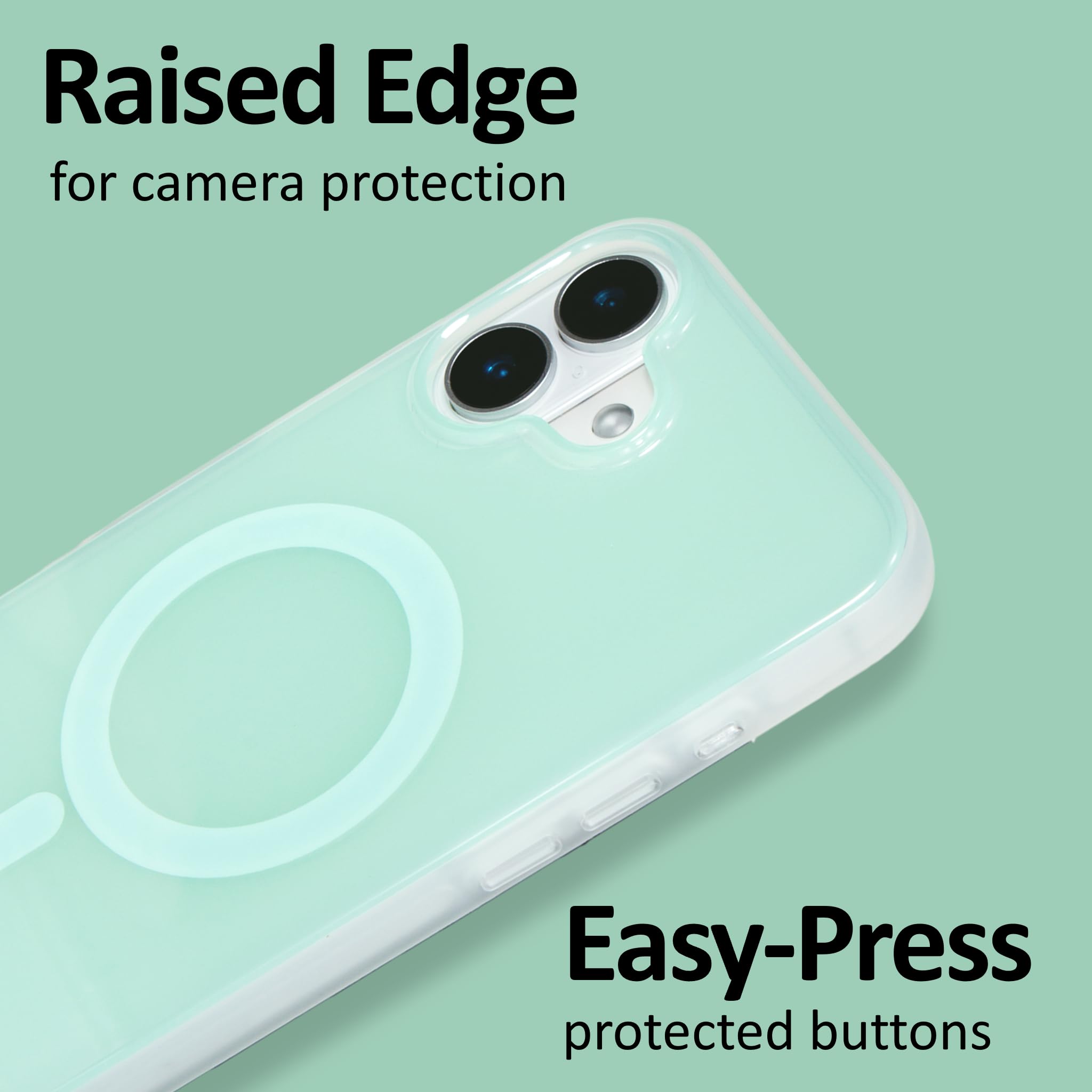 Sonix Case For Iphone 16 Plus | Compatible With Magsafe | 10Ft Drop Tested | Jelly Mint