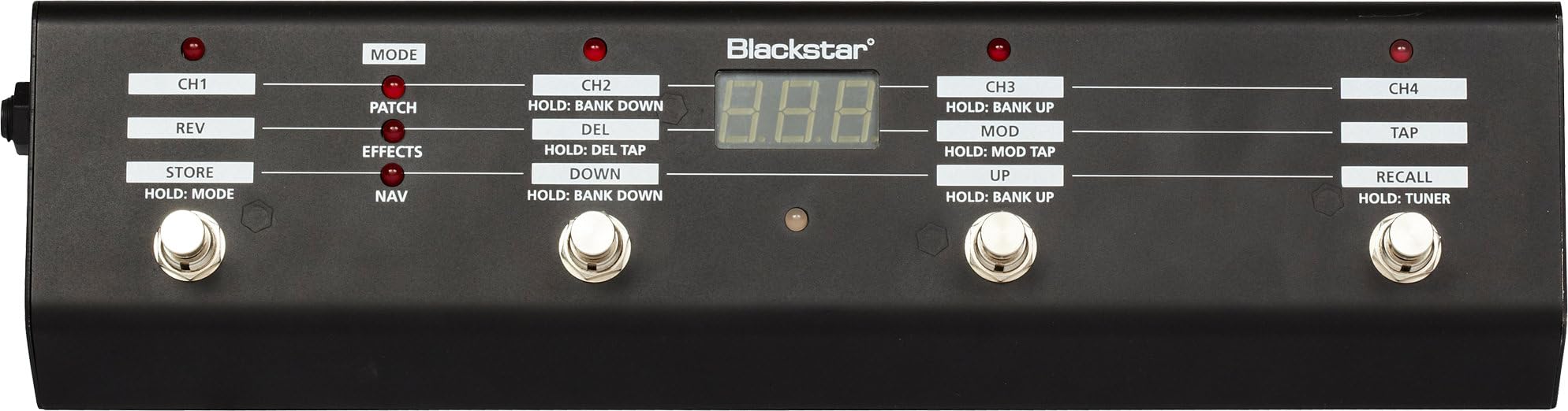 Blackstar Idfs10 Multi Function 3 Mode Foot Controller, Fs 10 Footswitch