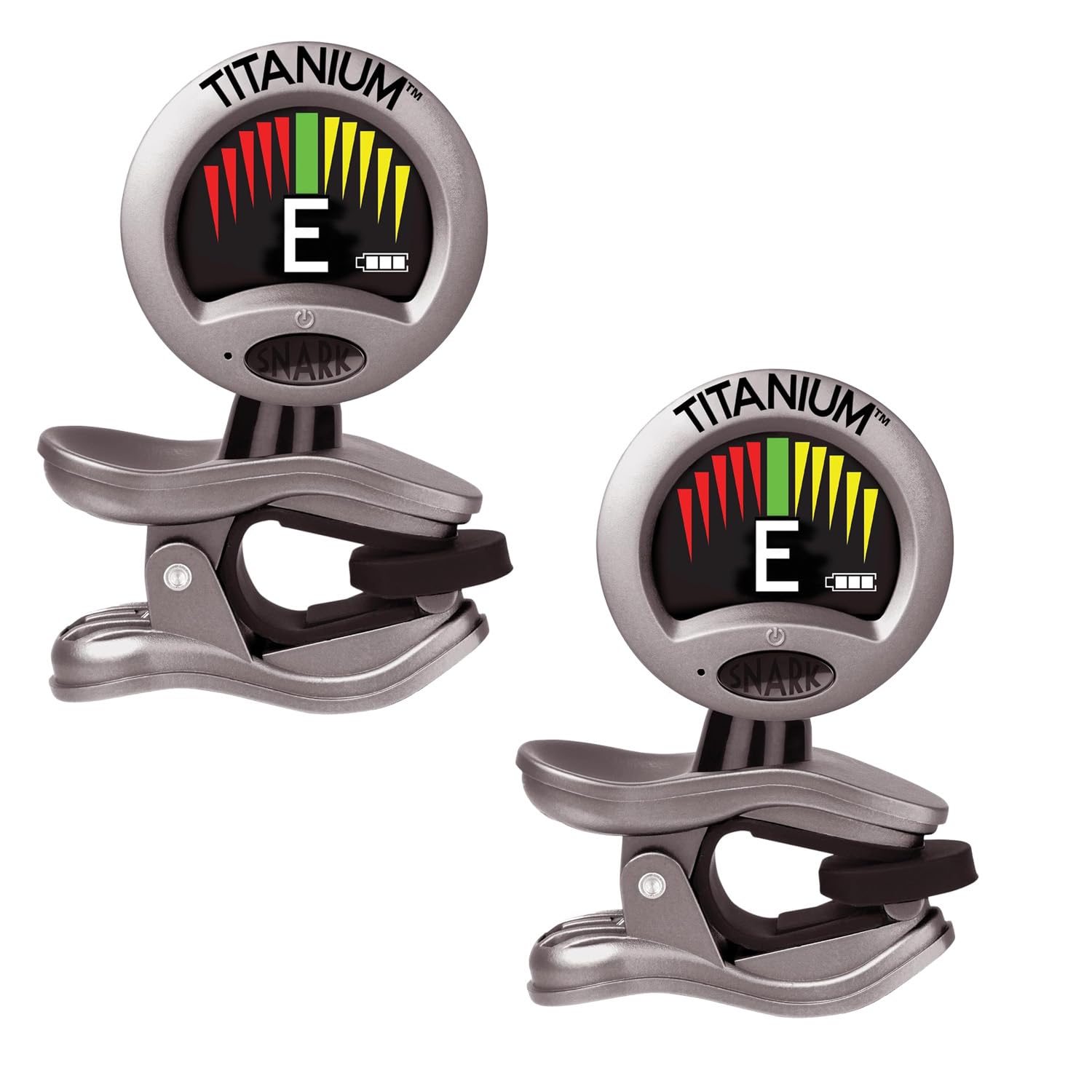 Snark St 8 Titanium Rechargeable Guitar Tuner (St8 Titanium) (Pack Of 2)