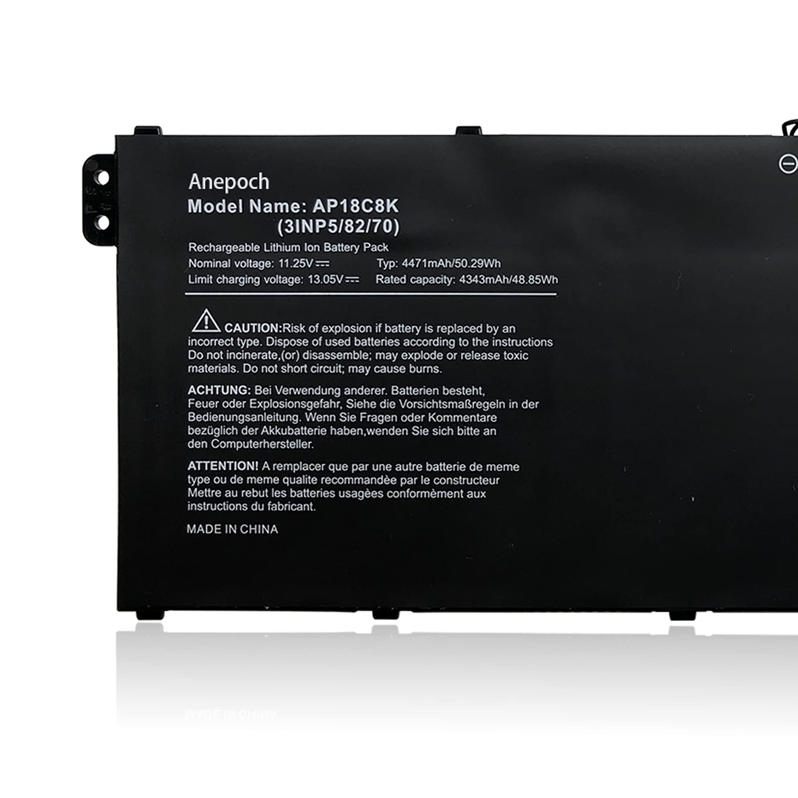 Anepoch Ap18C8K Laptop Battery Replacement For Acer Aspire 5 A514 52 A514 52 58U3 Chromebook 314 C933 Swift 3 Sf314 42 Sf314 57