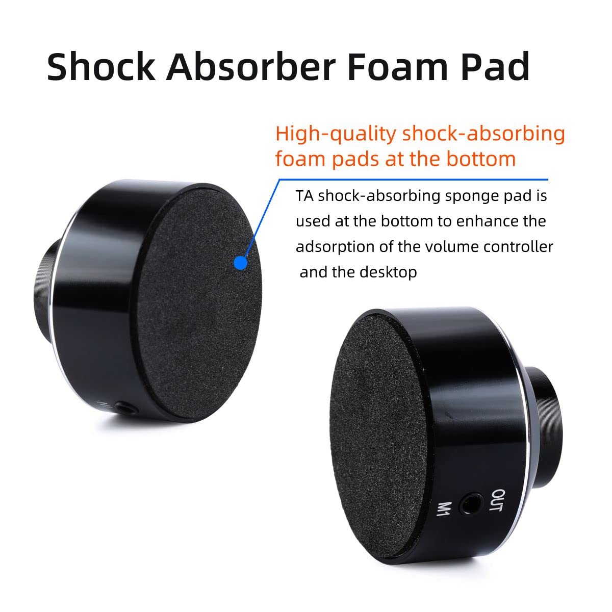 Kguss Mini Active Volume Control Knob Volume Controller 3.5Mm Audio Adjuster Pc Speaker Amplifier Switcher,Volume Control Knob Speaker Audio Adjuster For Win10/8/7/Vista/Xp/Mac Kl