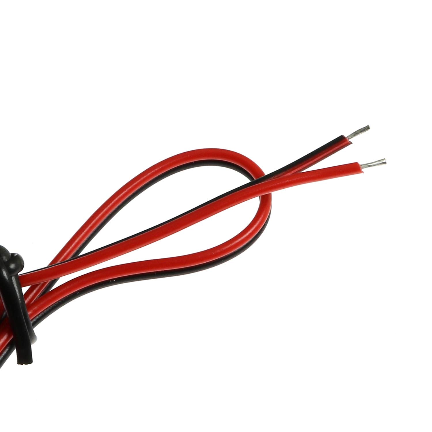 Maxmoral 1 Pack Dc12V Wired Alarm Strobe Flashing Light Horn Flash Sound Siren For Home Security Alarm System 120Db