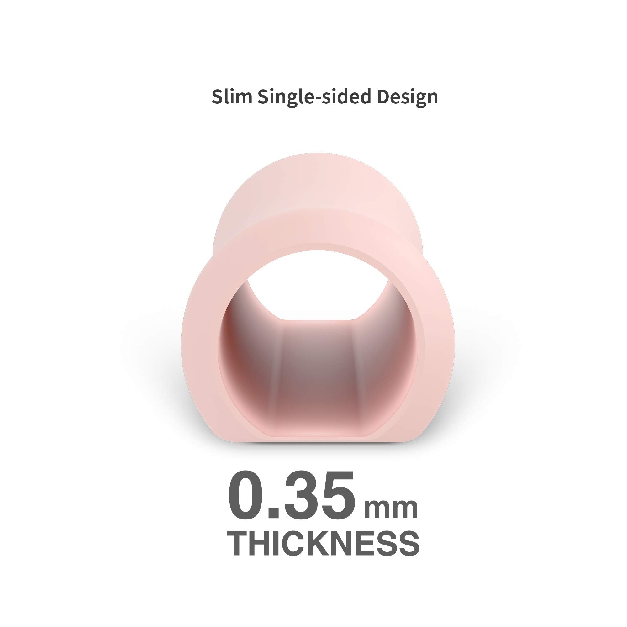 3 Pack Pink Ipencil Grips Case Cover Ergonomic Silicone Sleeve Holder Compatible With Apple Pencil 2Nd Generation, Ipad Pro 11 1