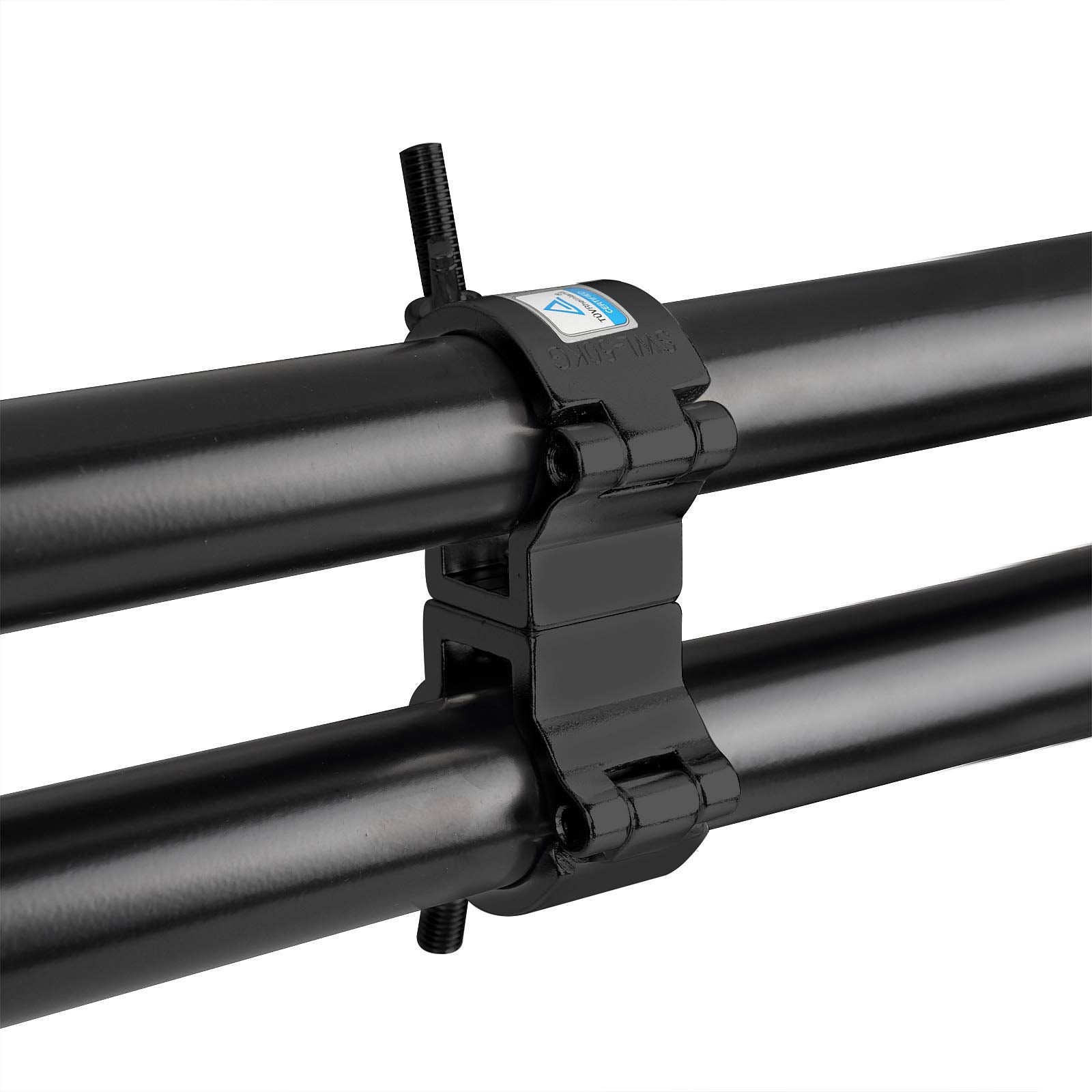 Heneng 5 Pcs Dual 360 Degree Swivel Clamp For F24 Truss, Fits 1 1/4 '' 1 3/8 '' (32 35Mm) Pipe, Max Load 110Lbs, Tuv Certificate