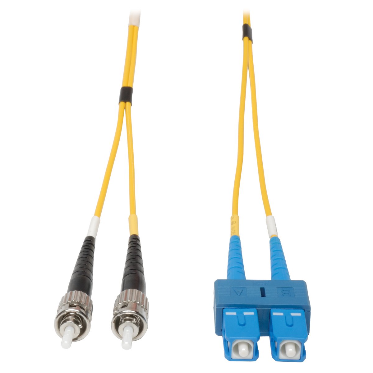 Eaton Tripp Lite Duplex Singlemode 9/125 Fiber Patch Cable (SC/ST), 2M (6-ft.)(N354-02M)