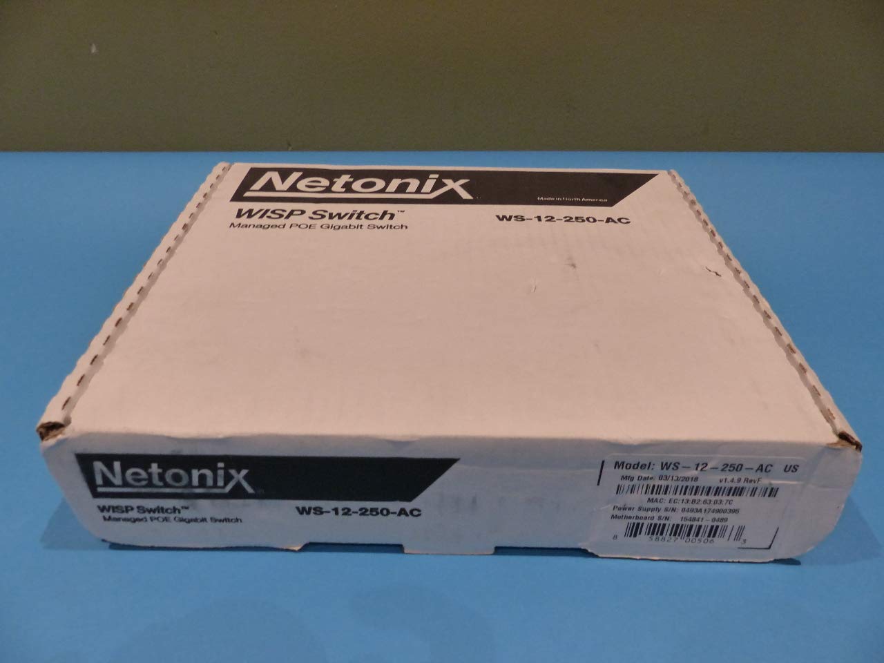 Netonix Ws 12 250 Ac Wisp Switch