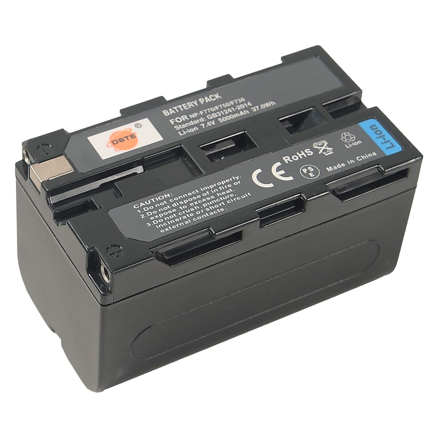 Dste Replacement For 2X Np-F750 Li-Ion Battery Compatible Sony Ccd-Trv215 Ccd-Tr917 Ccd-Tr315 Hdr-Fx1000 Hdr-Fx7 Hvr-V1U Hvr-Z7U