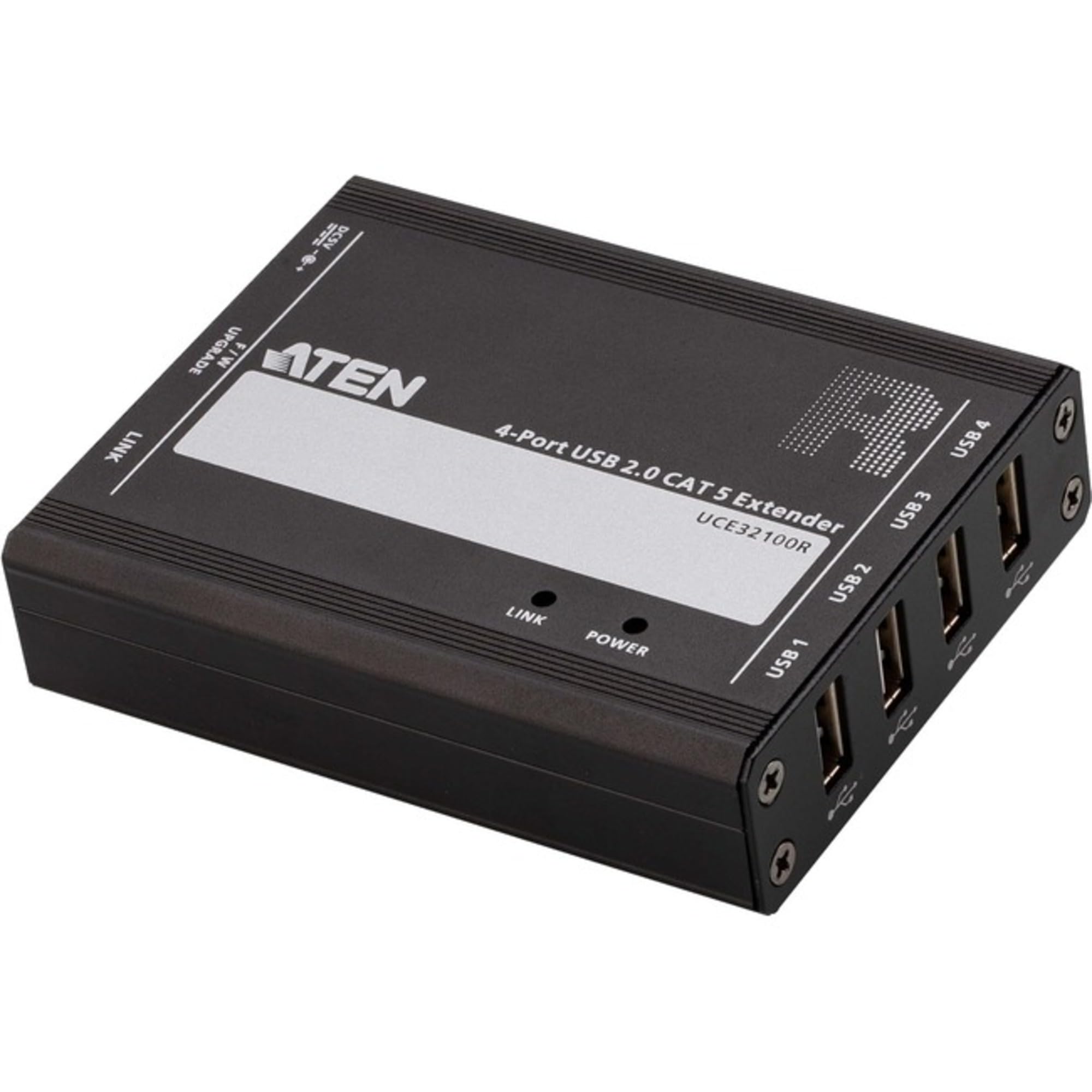 Aten Usb2.0 Cat5 Extender With 4 Port Hub