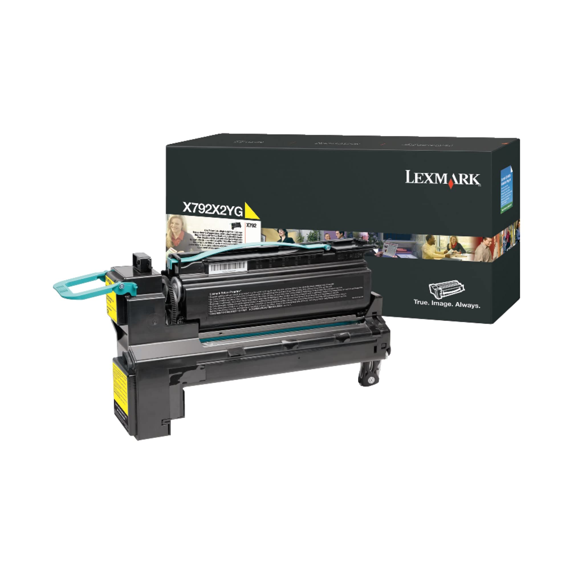 Lexmark X792X2Yg Extra High Yield Toner, 20,000 Page Yield, Yellow