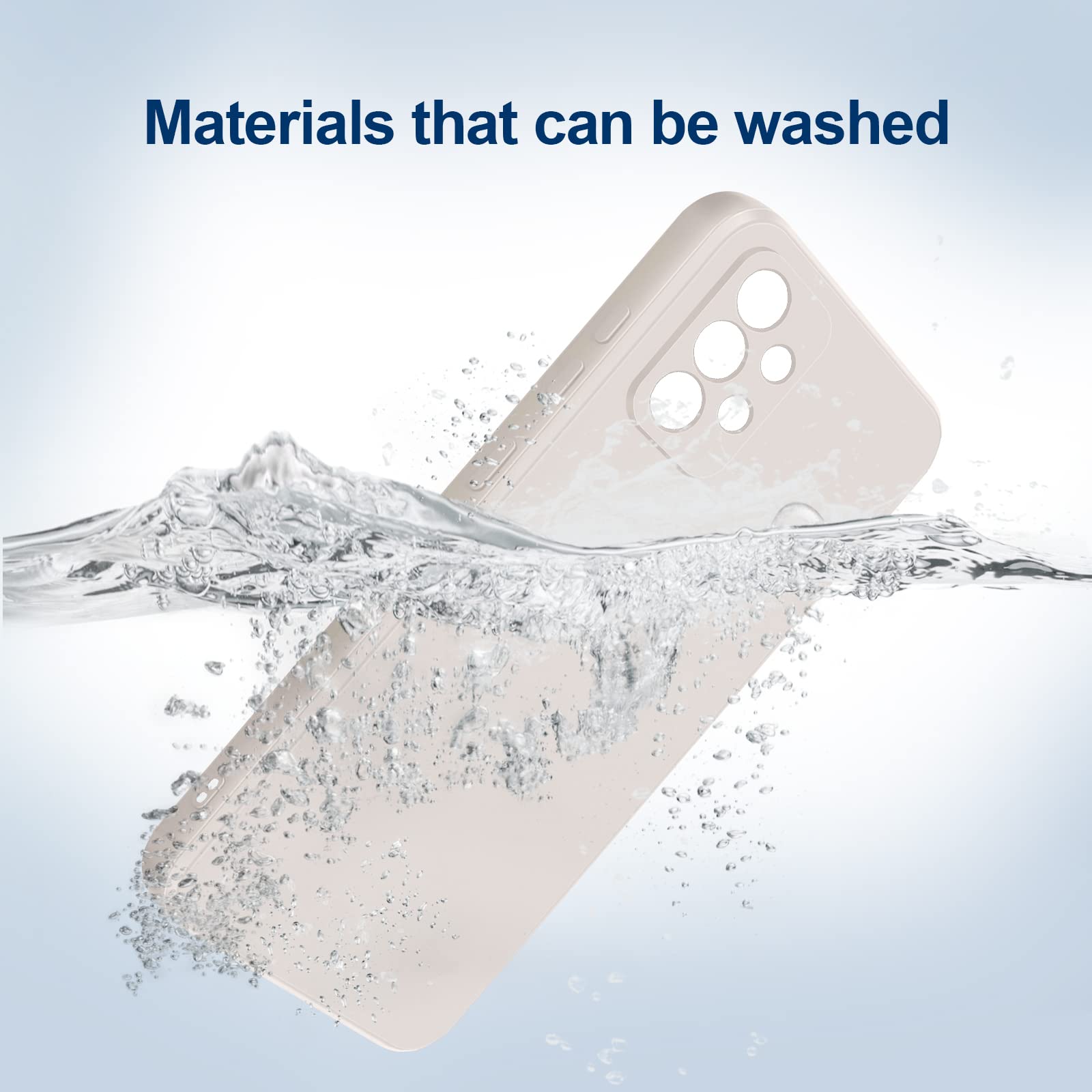 Giiyoon Silicone Case Compatible With Samsung Galaxy A53 5G, Full Body Silky Soft Touch Phone Case With Camera Protection, Shock