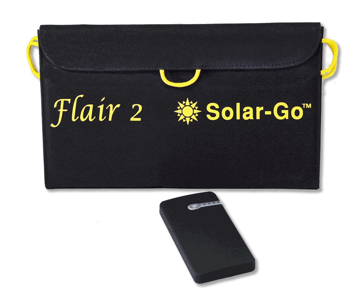 Solargopack Flair Ii   2 Panel, Portable, And Folding 13 Watt Solar Power Charging Panel, Charges Cellular Smartphones And Mobil