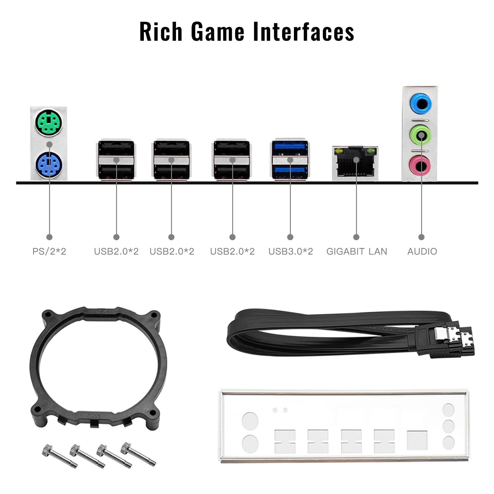 Shangzhaoyuan X99 Pr9 Motherboard And 16Gb*2 Ddr4 Ram 2133Mhz, Lga 2011 3 Motherboard For Intel Xeon E5 V3 V4 Processor (Pcie 3.