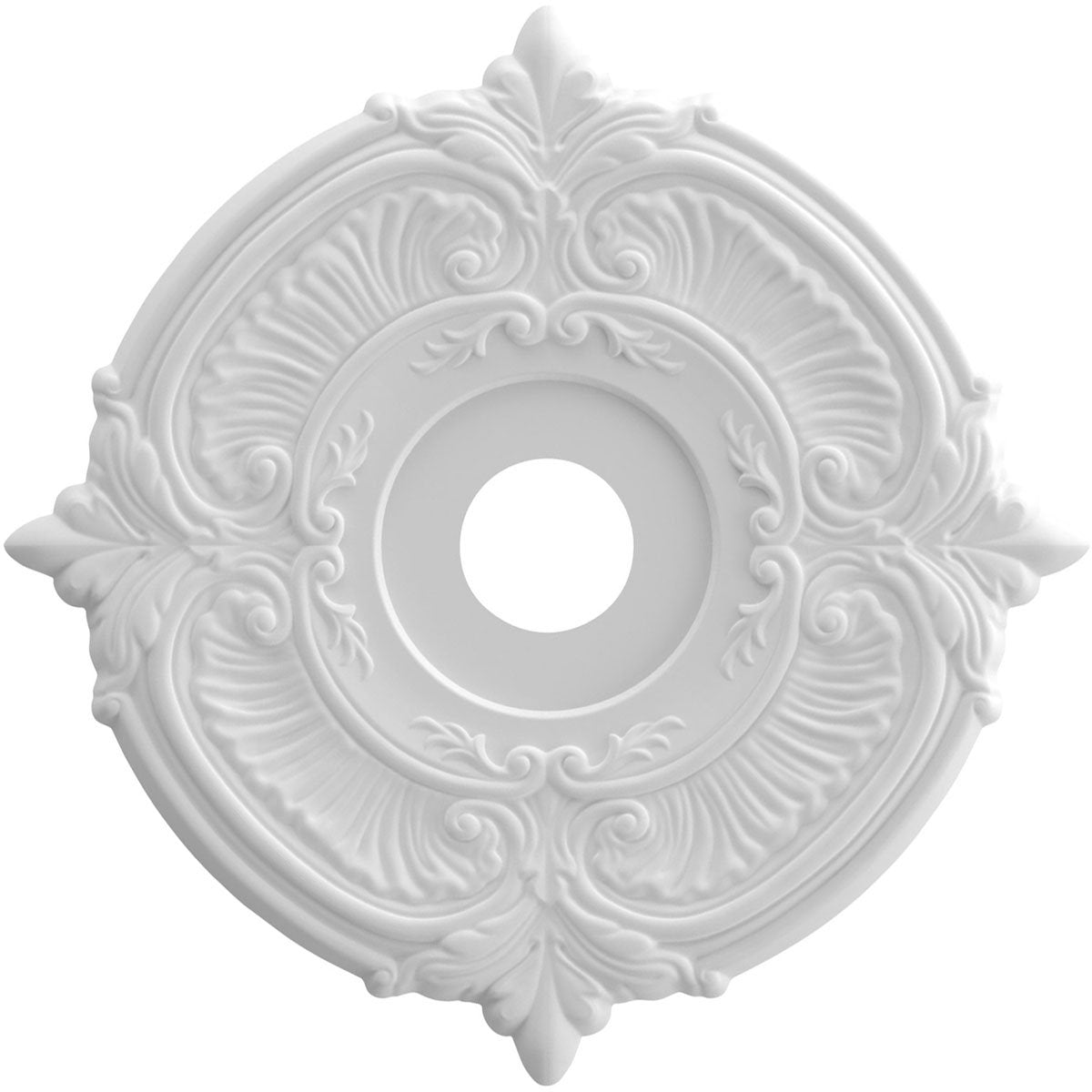 Ekena Millwork Cmp19At Attica Ceiling Medallion, 19''Od, Unfinished