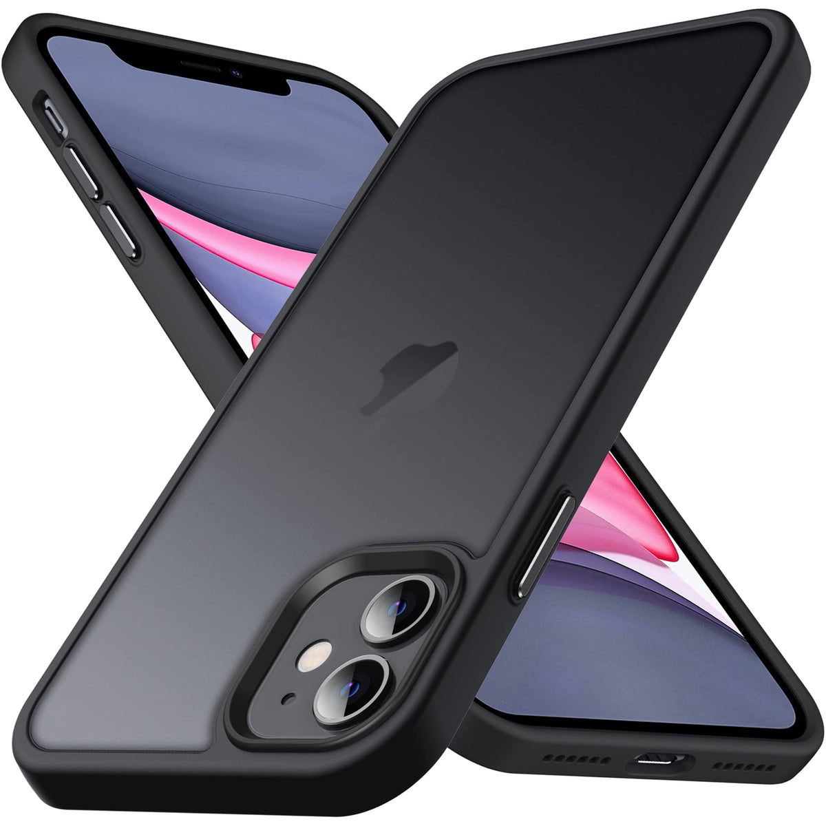 Anqrp Square Series Designed For Iphone 11 Case, [Support Wireless Charging] Super Soft Silicone Slim Phone Case Cover For Iphon