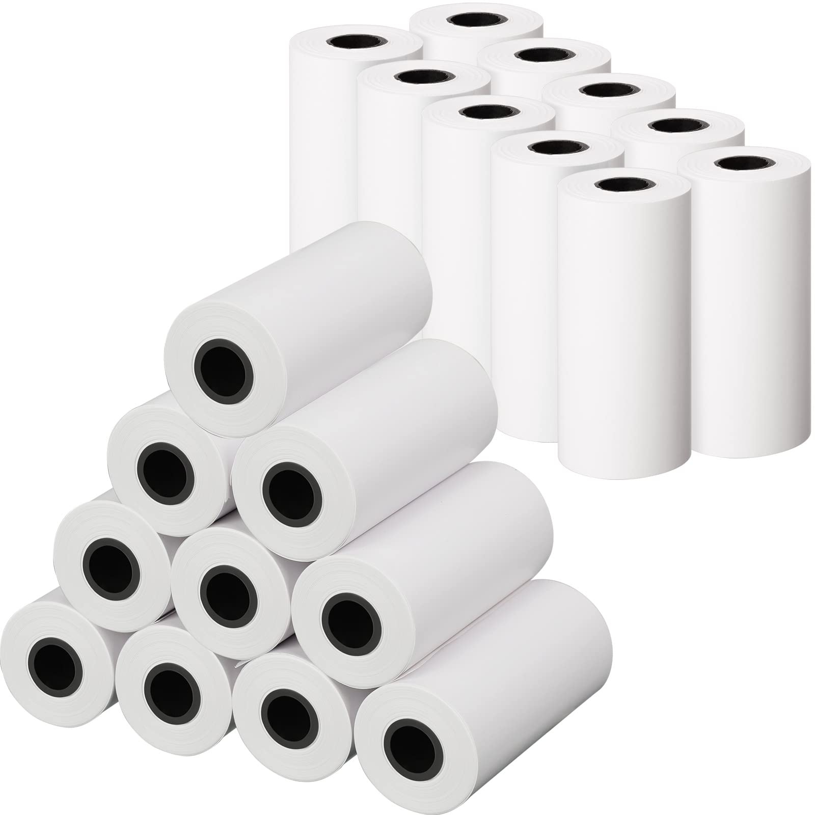 20 Rolls Instant Camera Print Paper Refill Camera Thermal Printer Photo Paper Roll Instant Print Thermal Paper Fit For Kids Inst