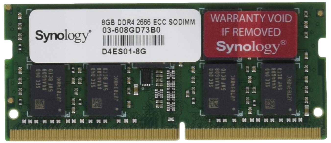Synology Ram Ddr4 Ecc So Dimm 8Gb (D4Es01 8G)