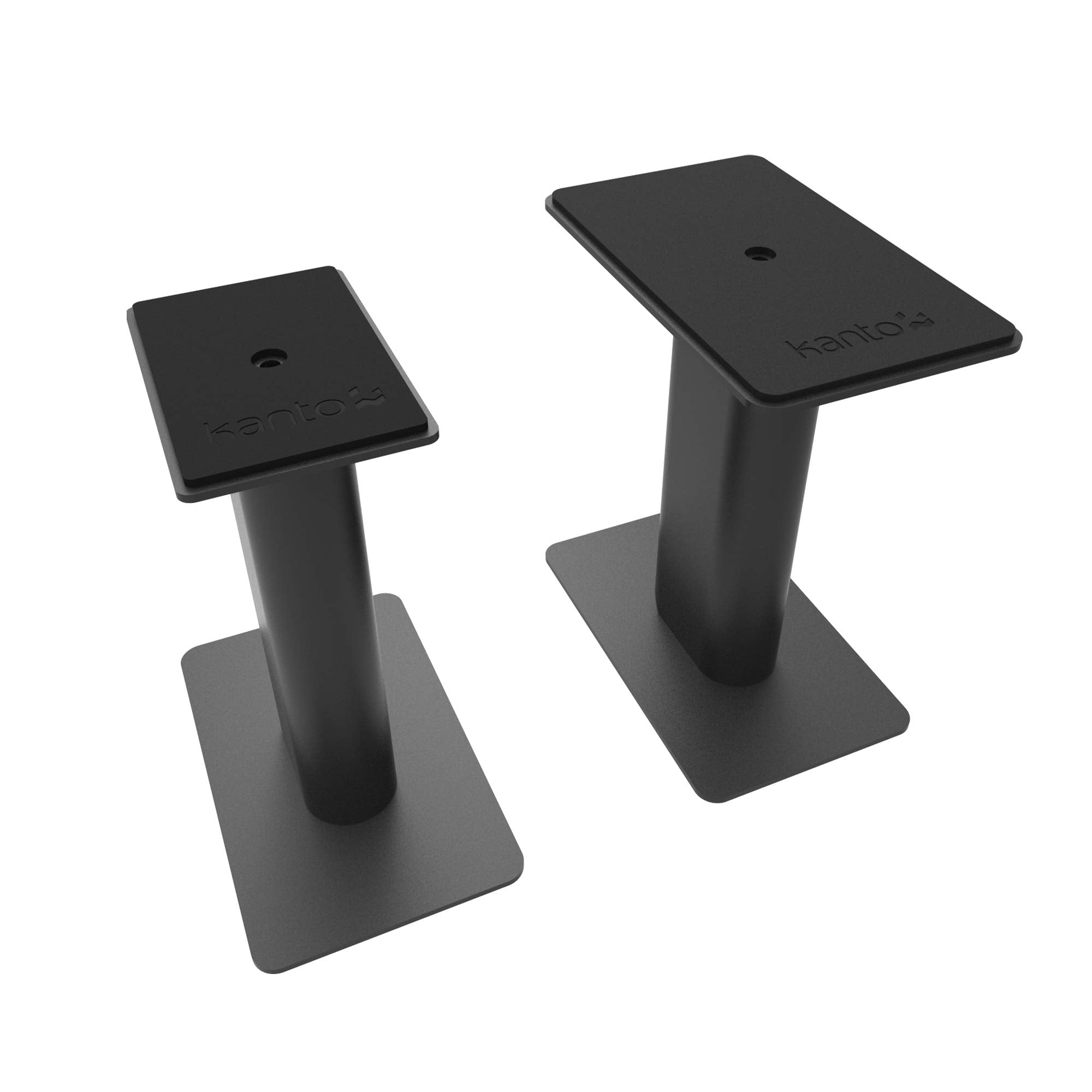 Kanto Sp9 Universal Desktop Speaker Stands   9 Inch   2 Pack   Steel (Black)