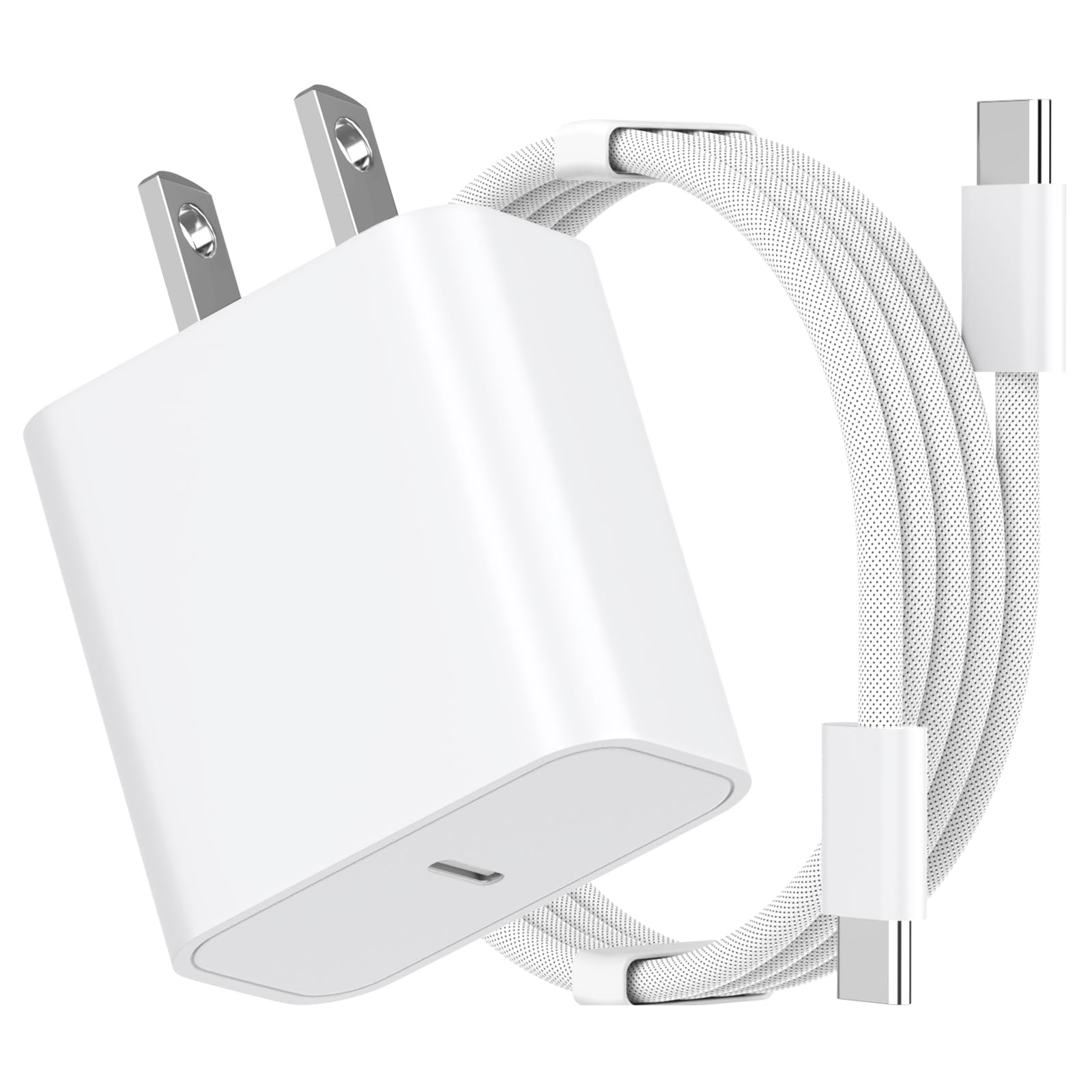 Iphone 15 Pro Max Charger Fast Charging,[Mfi Certified] Nylon Braided Usb C To Usb C Charging Cable 6Ft With 20W Type C Fast Cha