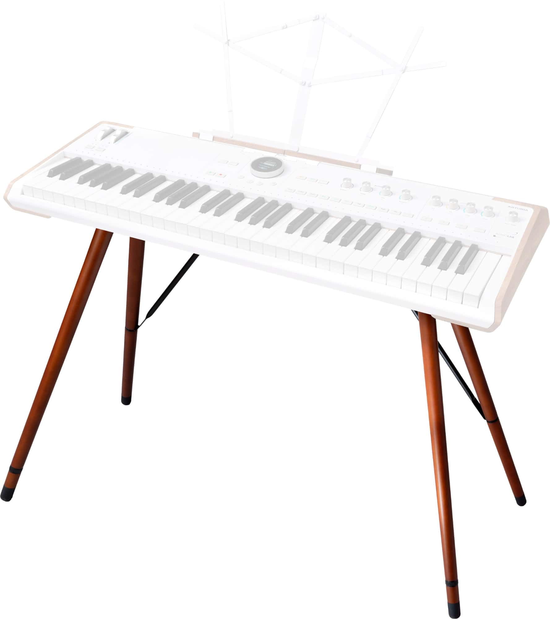 Arturia Wooden Legs For Astrolab, Keylab 88 Mkii And Polybrute   Adjustable, Sturdy And Elegant Stand