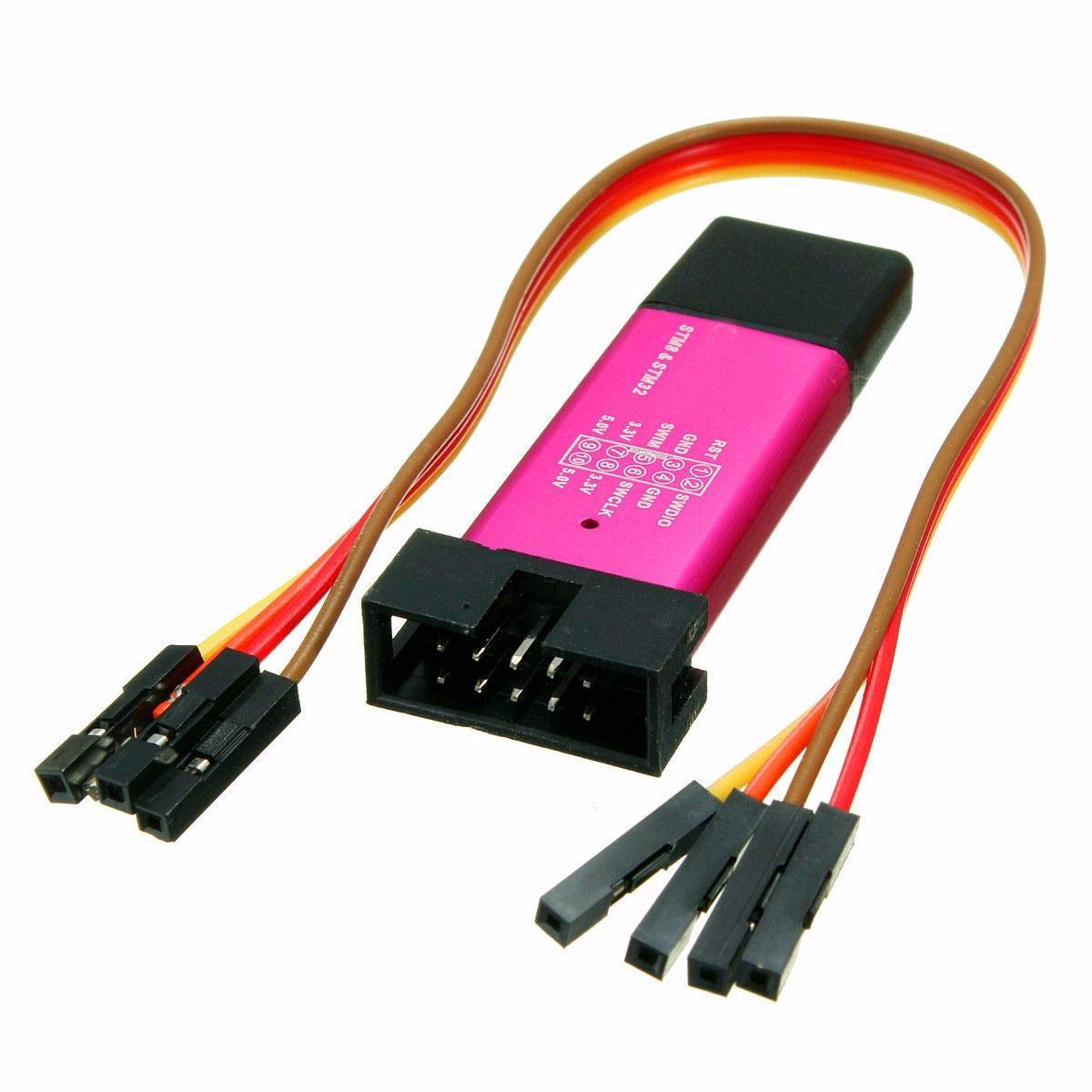 Hiletgo St Link V2 Emulator Downloader Programmer Stm32F103C8T6 Stm8 Stm32 With Cable (Random Color)