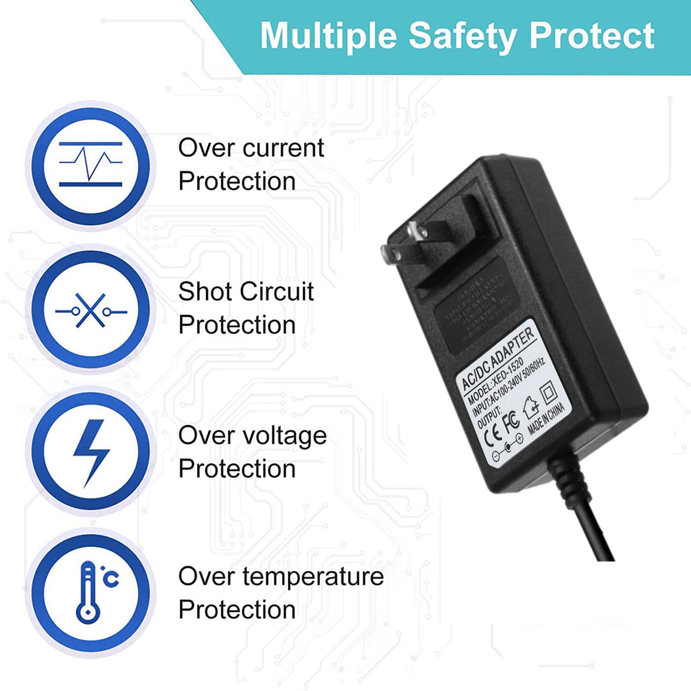 20V Battery Charger Power Cord Compatible For Saker,Jujubean, Seyvum,Dinshare,Vtek Mini Chainsaw Cordless Charger Adapter