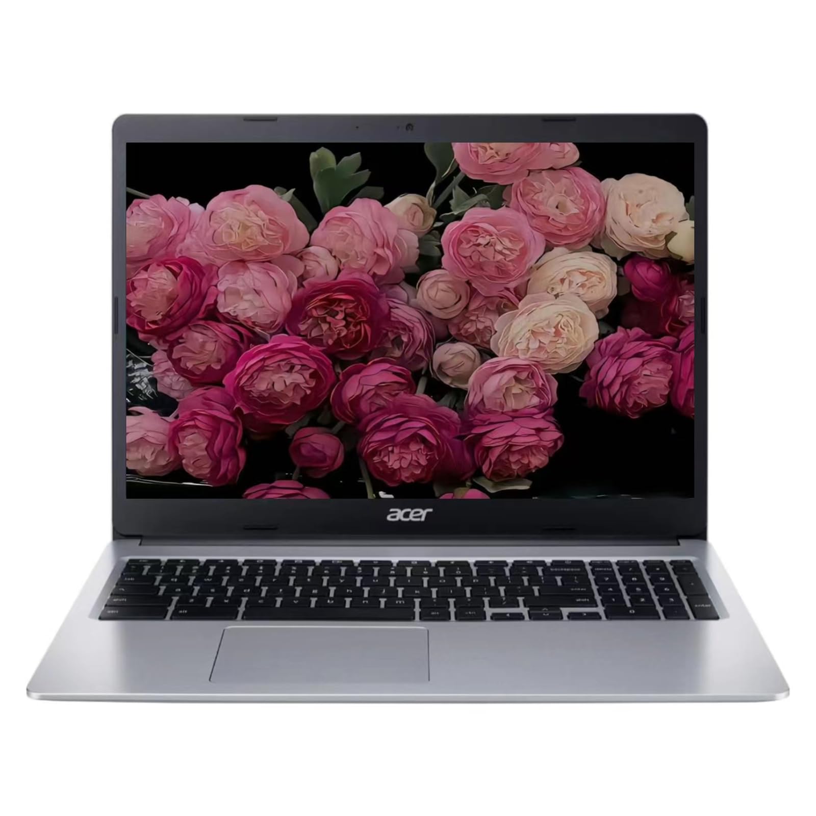 Acer Chromebook 315,15.6'' Hd Display Laptop,Intel Celeron N4020(2.8Ghz), 4Gb Lpddr4 Ram, 64Gb Emmc Ssd, Chrome Os, Silver, With